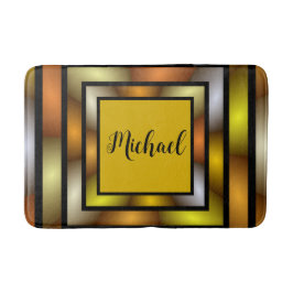 光トンネルのカラフルグラトリップ（幻覚体験）のようなフィック名 バスマット