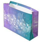 光ハート ラージペーパーバッグ (裏面アングル)