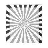 光バモダンスト式紡績輪デザイン ノートパッド (正面)