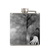 光パーソナライズされたカスタム液体フラスコ フラスク (裏面)