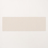 光パーソナライズされた市松模様に中性両面 ヨガマット (裏面(横))