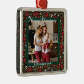 光パーソナライズされた金属オーナメント メタルオーナメント (右)