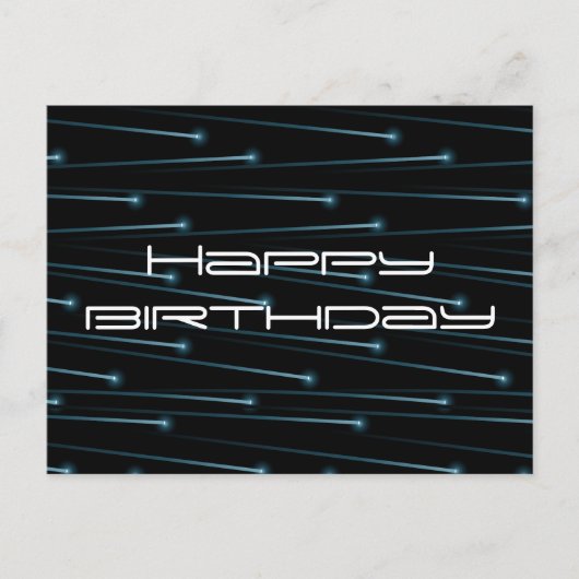 光ファイバケーブル ポストカード (正面)