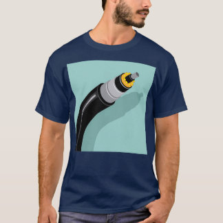 光ファイバケーブル Tシャツ