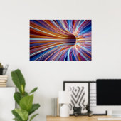 光ファイバストリークトンネル ポスター (ホームオフィス)