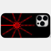 光ファイバデータバースト Case-Mate iPhoneケース (裏面 (横))