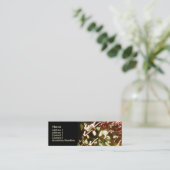 光ファイバーおもしろい スキニー名刺 (スタンド正面)