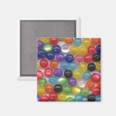 光ファイバービーズ マグネット (正面/裏面)