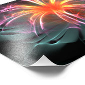 光ファイバー花（幅） フォトプリント            (角)