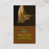 光ファイバー～ハイテク名刺 名刺 (裏面)