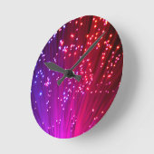 光ファイバー ラウンド壁時計 (傾斜)