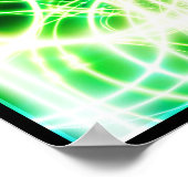 光ファイバ・ガラス・ケーブル ポスター (角)