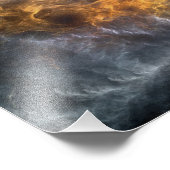 光フラクタル芸術構成の亡命 フォトプリント            (角)