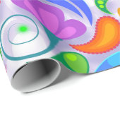 光フローラ包装紙 ラッピングペーパー (ロールコーナー)