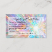 光ホログラフィエレガントック結晶ペディキュアサロン 名刺 (正面)