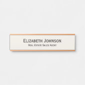 光モダンアイボリープロフェッショナル営業所 サインプレート (正面)