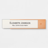 光モダンアイボリープロフェッショナル営業所 サインプレート (正面)