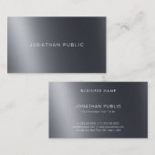 光モダンエレガントと影の上カッコいい平野 名刺 (正面/裏面)