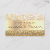 光モダンエレガント輝、《写真》ぼけ味、サボテンの植物 名刺 (裏面)