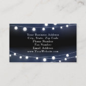 光モダン列イベントプランナーコンサルタント 名刺 (裏面)