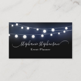 光モダン列イベントプランナーコンサルタント 名刺