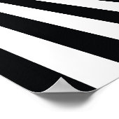 光モダン幻想的な壁アート白黒 ポスター (角)