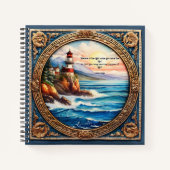 光信じの中で神の日記と過ごす時間 ノートブック (正面)