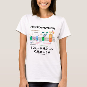 光合性(二酸化炭素 + 水) Tシャツ