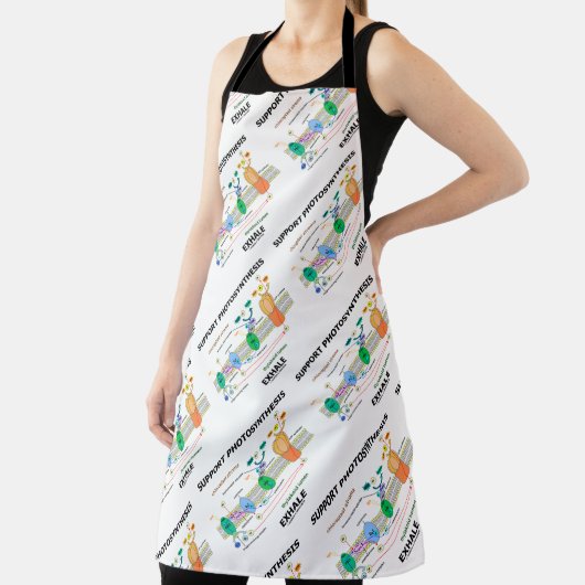 光合成をサポートする生化学ユーモア エプロン (インサイチュ)