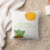 光合成 クッション (ブランケット)