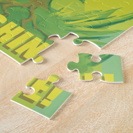 光合成 ジグソーパズル (側面)