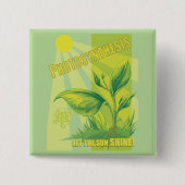 光合成 缶バッジ (正面)