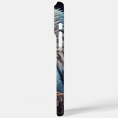 光威厳のあるる海月の上の鷲 Case-Mate iPhoneケース (裏面 / 左)