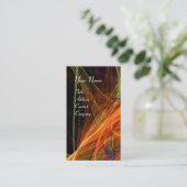 光子熱狂するモノグラム宝石オレンジ 名刺 (スタンド正面)