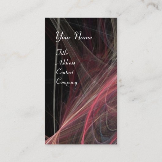 光子熱狂するモノグラム宝石パープル 名刺 (正面)