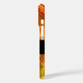 光子熱狂する赤ルビージェムストーンモノグラム Case-Mate iPhoneケース (裏面 / 左)
