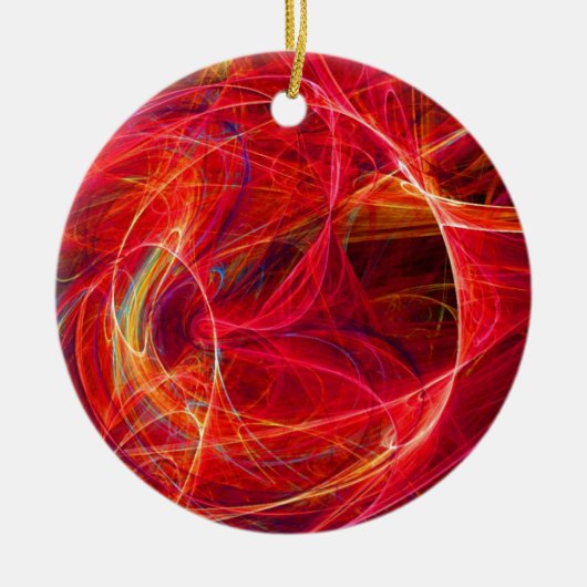 光子熱狂する セラミックオーナメント (正面)