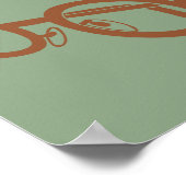 光学アポップ・アートのート ポスター (角)