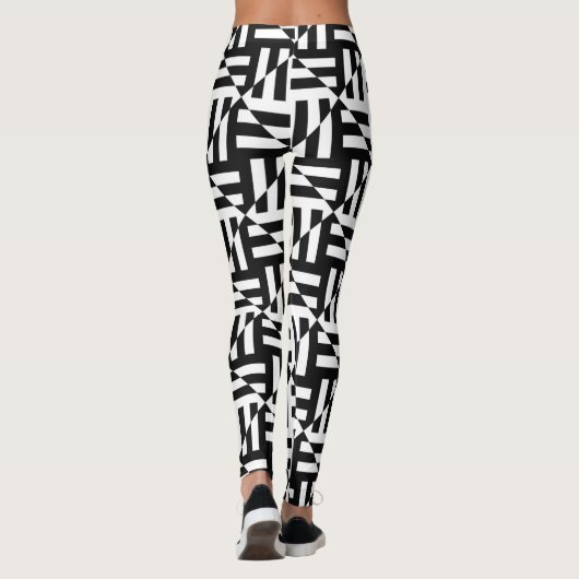 光学ダイヤモンドのレギング レギンス (裏面)