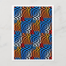 光学ドリズルポストカード ポストカード