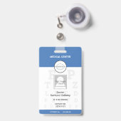 光学バッジ バッジ (正面（伸縮クリップ）)