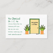 光学フォトメトリックカートゥーンアポイントメント 名刺 (正面)