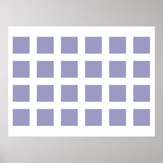 光学幻想消失点ライトブルー ポスター (正面)