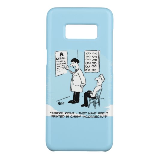 光学式壁グラフのオプティシャンによるスペルチェック Case-Mate iPhoneケース (裏面)