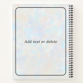 光学式水晶球心霊媒体タロット読み取り ノートブック (裏面)