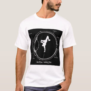 光学混乱の黒のレクイエム Tシャツ