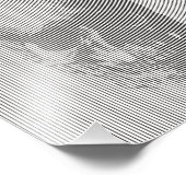 光学的イリュージョンスカル フォトプリント            (角)