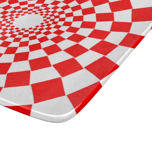 光学的錯覚 カッティングボード (角)