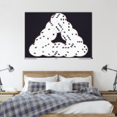 光学的錯覚 キャンバスプリント (インサイチュ (寝室))