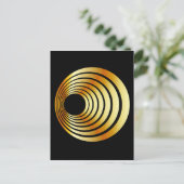 光学的錯覚 ポストカード (スタンド正面)